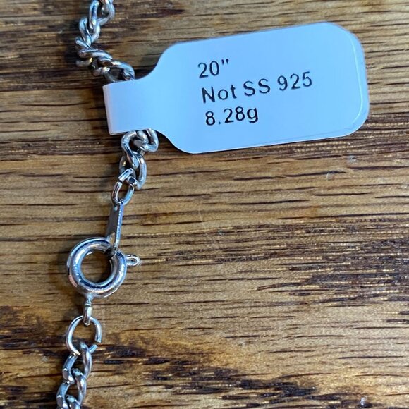 20" Chain Necklace NOT SS Jewelry - Picture 5 of 5